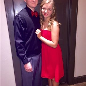❌SOLD❌ Red semi formal dress